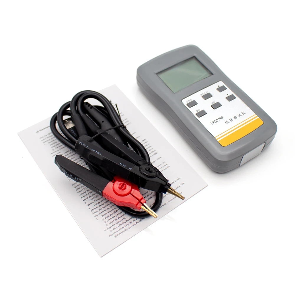 

YR2050 Milliohm Meter 4-Wires Milliohm Meter Wireline Current Detecting Low Resistance Micro Resistance Meter Tester