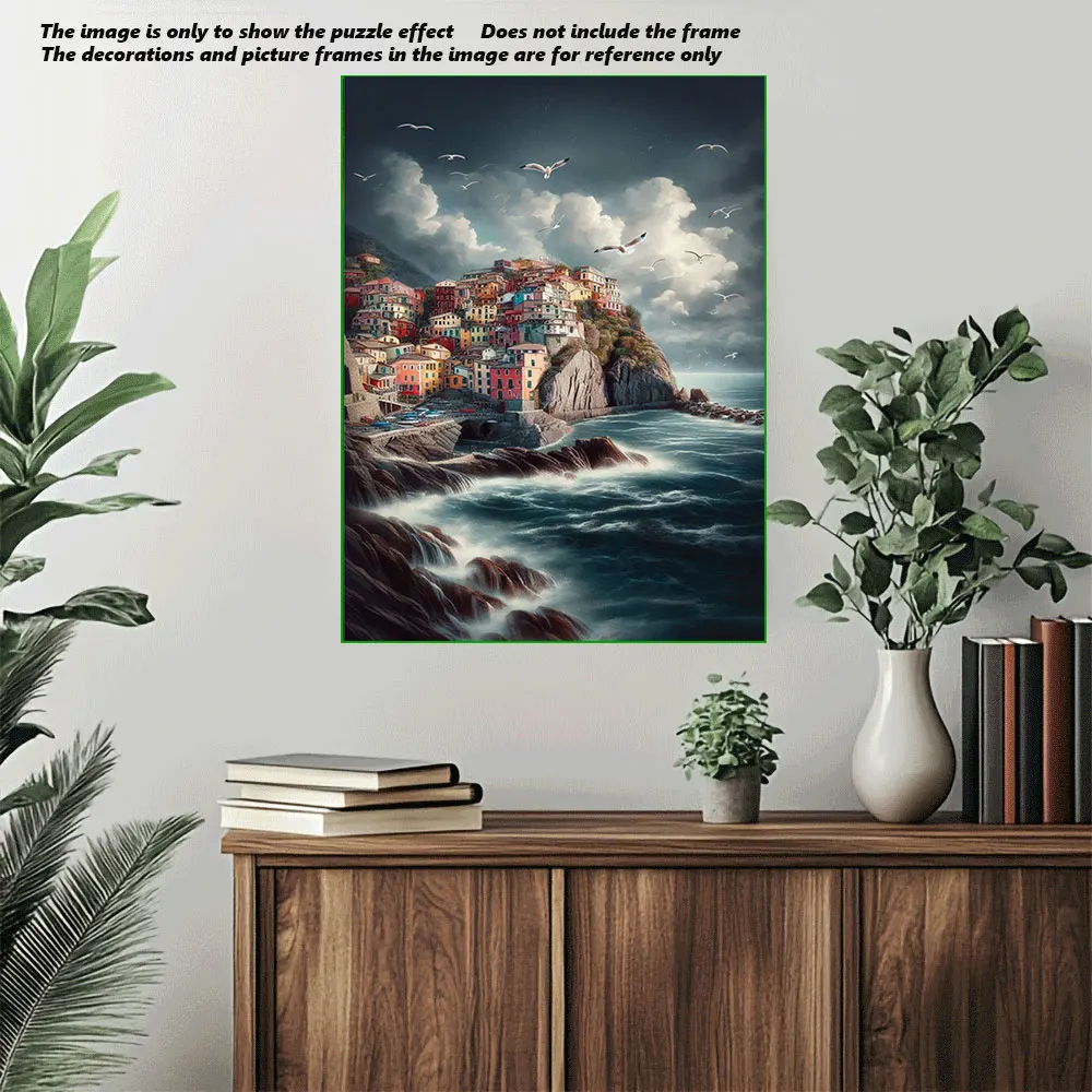 A 500/1000pcs Adult Puzzle Game, High Quality, a Fun Family Game for Stress Relief, Perfect for Birthdays, Christmas, Halloween view 5