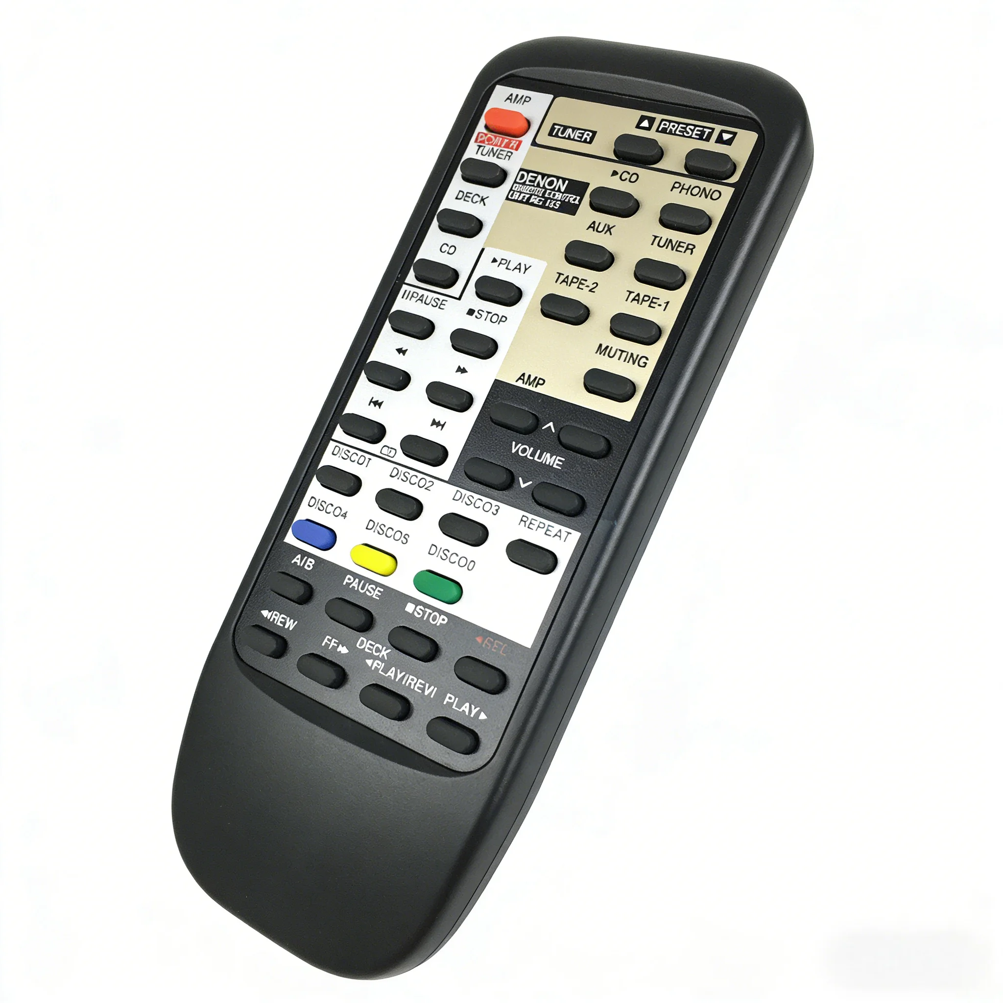 Original Style RC-152 Replacement Remote for Denon DCD-520 DCD-615 PMA425R PMA-650R A680R Audio System