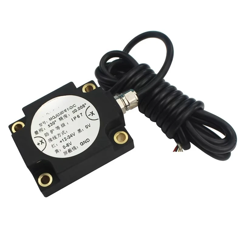 Miran MQJD45-485-D/C Tilt Angle Sensor Single Axis Inclinometer with High Resolution Angle Sensor Tilt Sensor