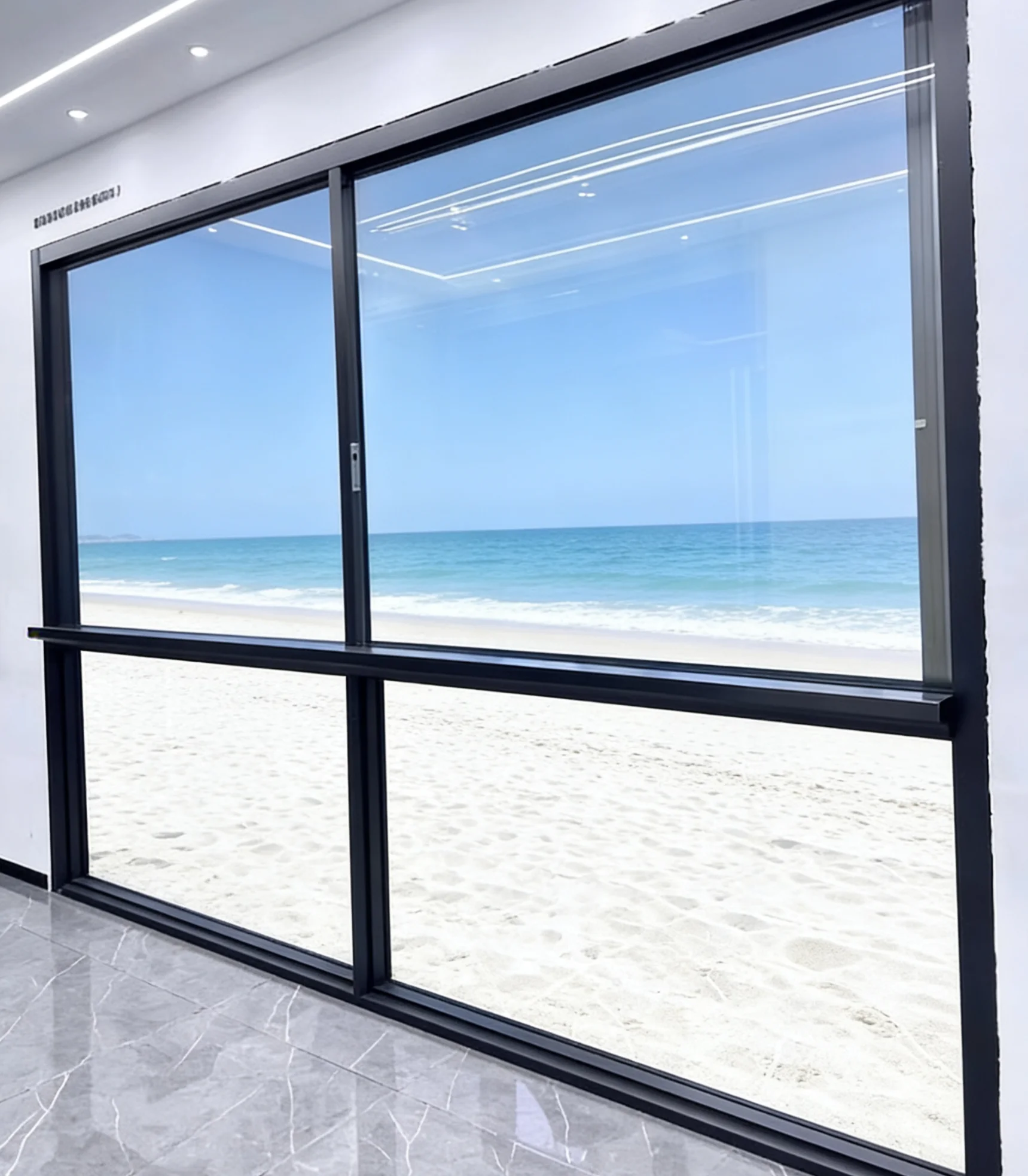 

Hotel Villa Large Size Sliding Window Double Layer Tempered Glass Viewing Windows High Quality CE Certified Awning Windows