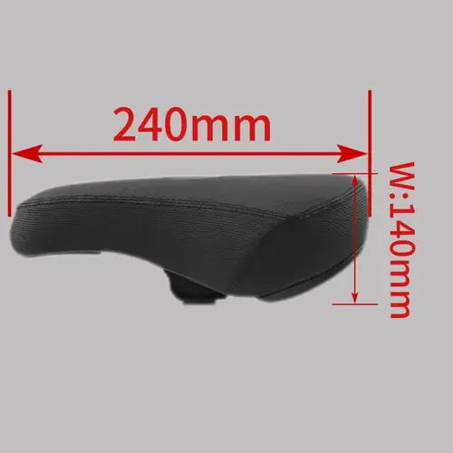 Imagen 2 del producto Sillín BMX, asiento pivotante hueco, cómodo, transpirable, antideslizante, ultraligero, panal, suave, ligero, cojín, sillín de bicicleta