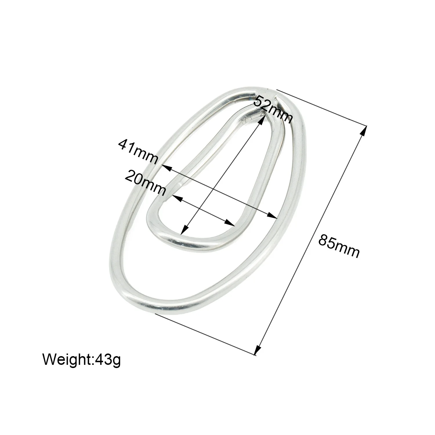 كبير صغير القضيب كليب العفة جهاز الذكور BDSM عبودية تقليد أنثى كس لعبة الجنس للرجل الأنثوية قفل القضيب إلى المهبل #5