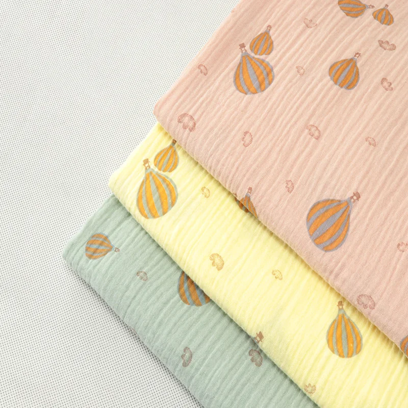 Balloon 380g/m Weight Fine Twill Sanding Elastic thick spandex Windcoat Fabrics Material Autumn Women Pants Sewing Cloth