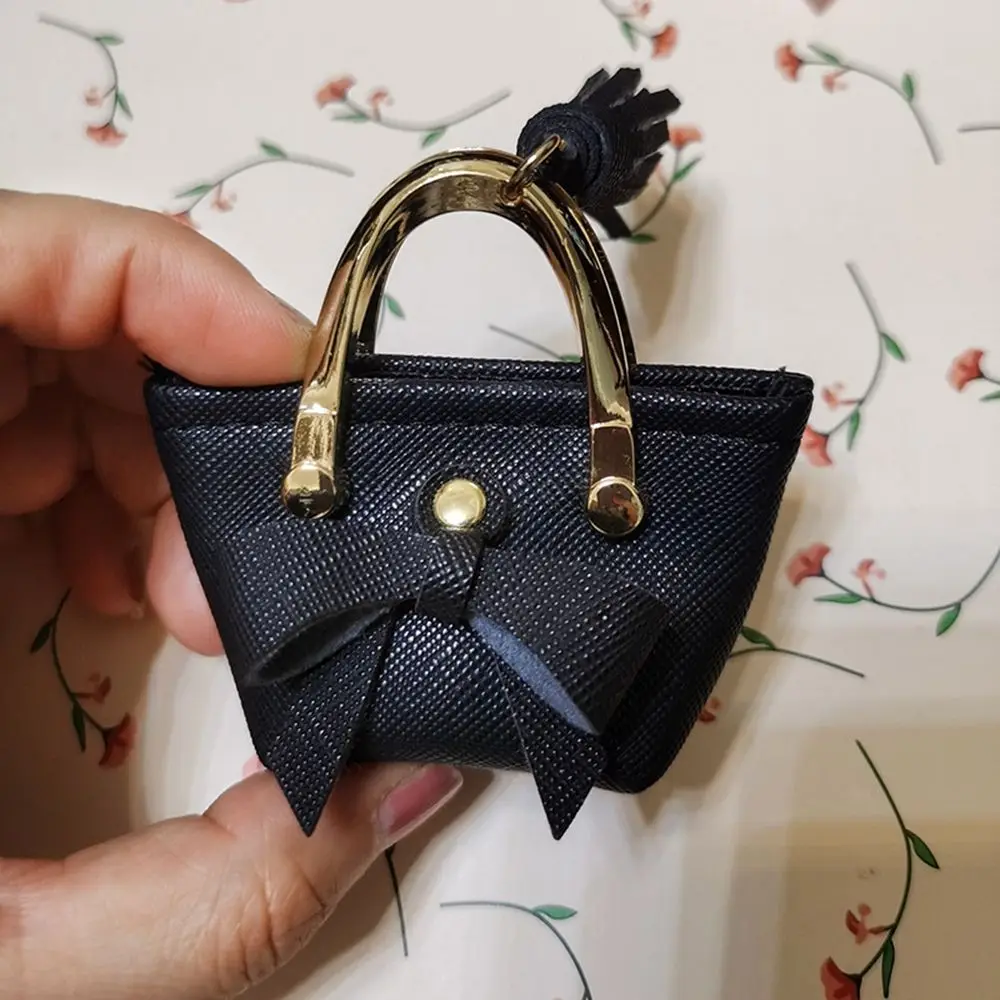 Borsa in miniatura di moda borsa a tracolla in pelle da donna per bambole BJD 1/6 abiti accessori casa delle bambole giocattoli regalo per ragazze