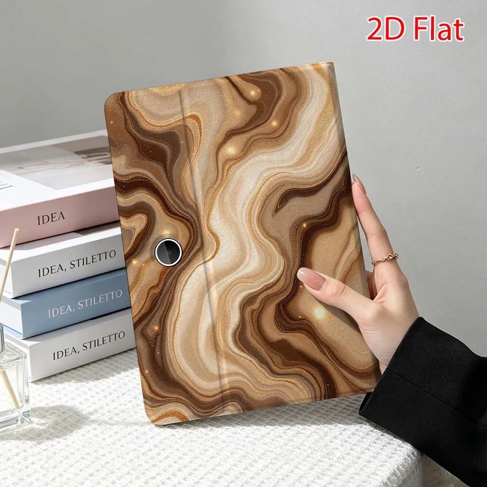 Coffee Colored Water Soft For OPPO VIVO IQOO OnePlus Realme Pad 3 Pro 13 12.1 11.4 11 inch Pen Tray Tablet Case 6