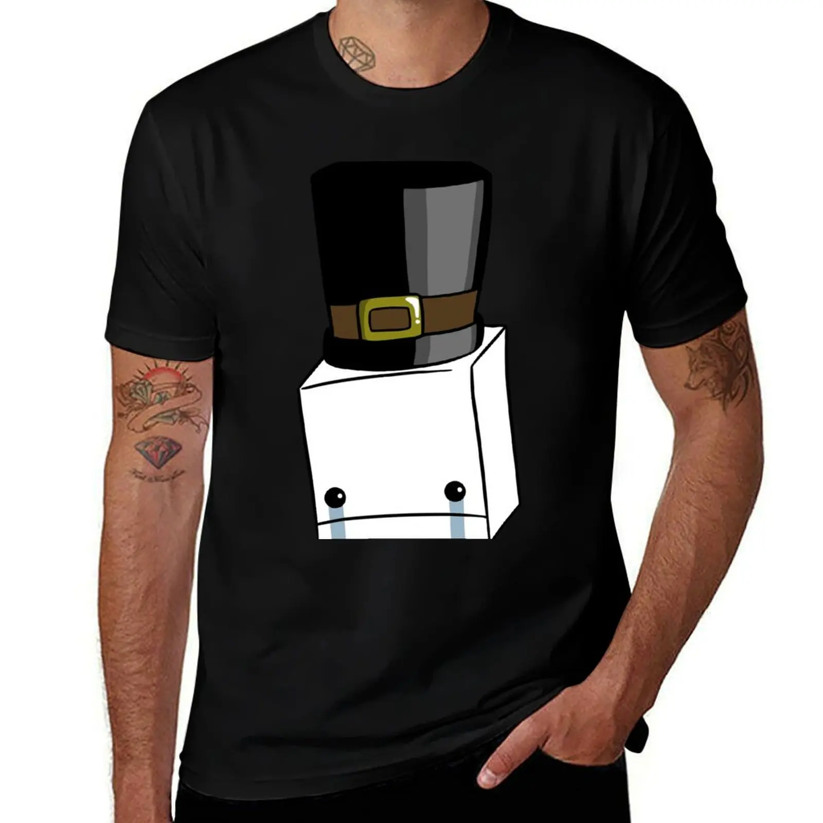 

Футболка Hatty Head, мужская одежда на день Святого Валентина, мужская футболка, мужская хлопковая футболка