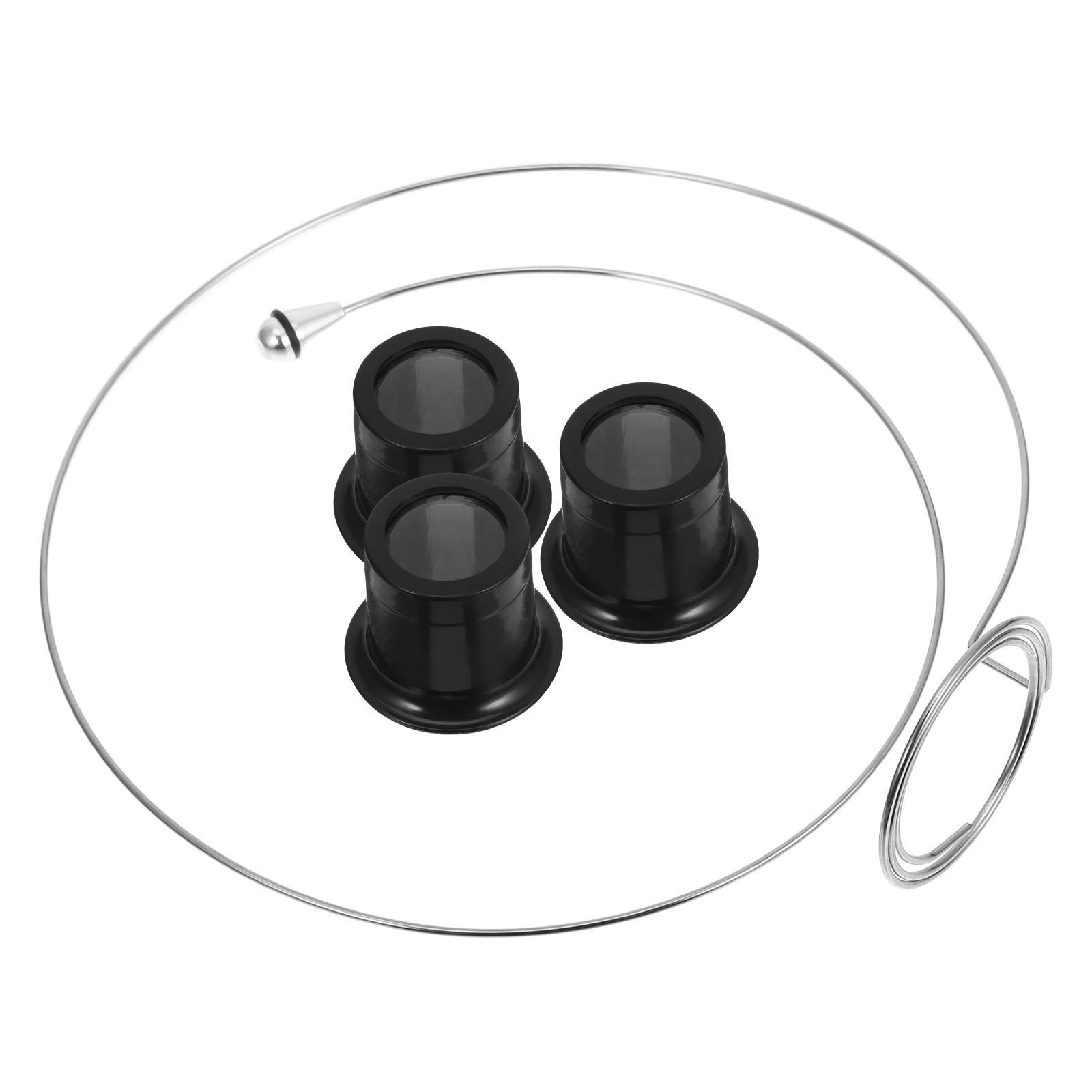 

Eye Clip Magnifier Loops Eyeglass Repairing Kit Jewelers Loupes Craft Hands Free Headband Jewelry