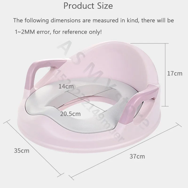 مقعد تدريب للأولاد والبنات/تصميم مريح لمقعد سرير الأطفال/مقعد سرير هدية للأطفال في المرحاض #5