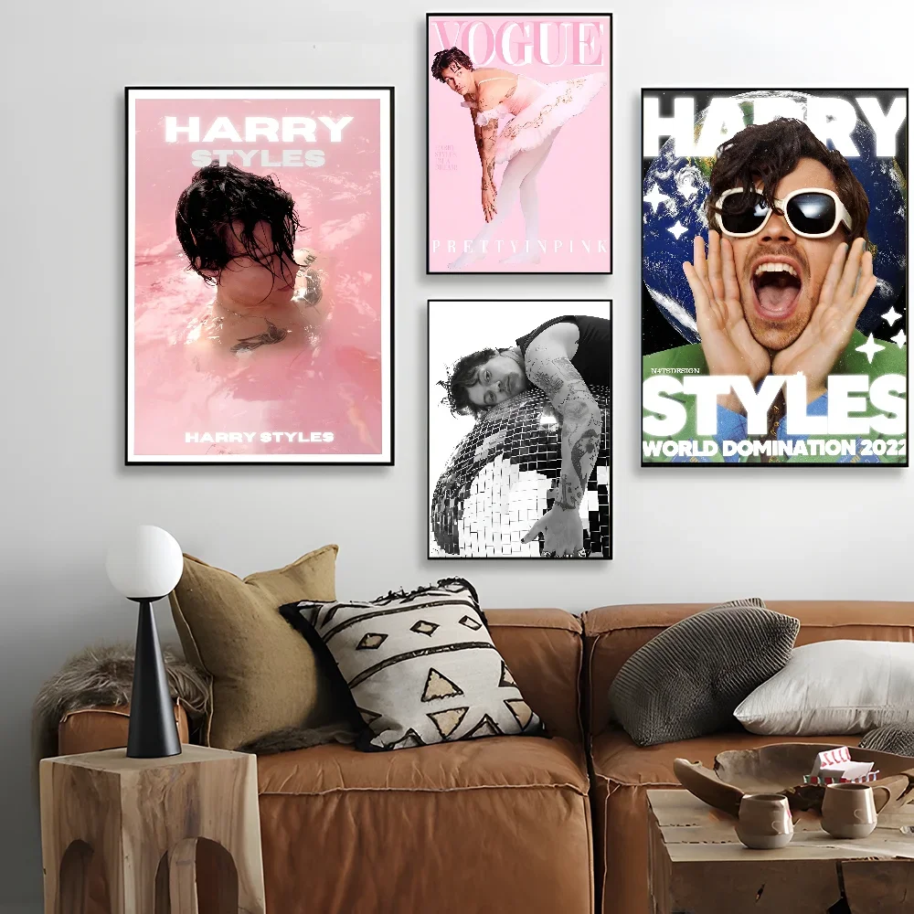 H-Harry E-Edward S-Styles Classic Movie Posters HD Quality Poster Wall Art Painting Study Nordic Home Decor