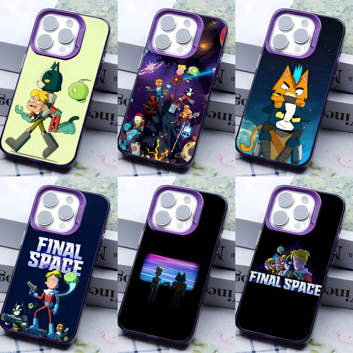 Anime F-FinalS Space Phone Case for Samsung Galaxy S26 S25 S24 S23 S22 S21 S20 Note20 FE Ultra Edge Plus 4G 5G Anti Fall Cover
