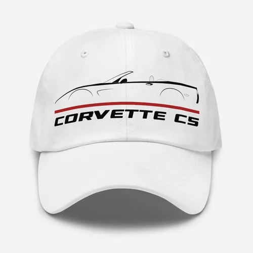Premium Dad Hat For Corvette C5 Convertible 1997-04 Car Fans Cap Gift
