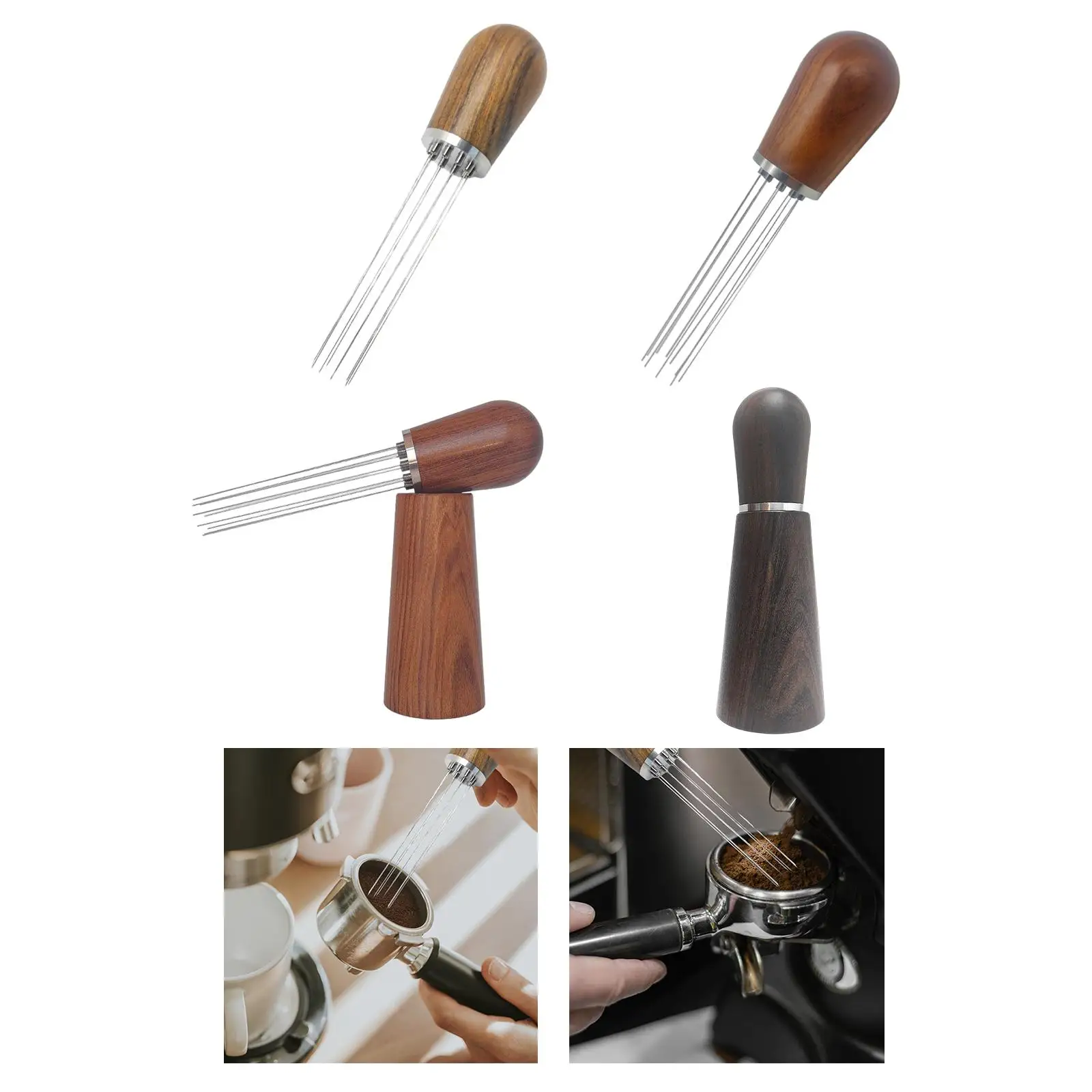 Pequenas ferramentas de agitação de café Ferramenta de distribuição de café expresso para uso doméstico cafeteria