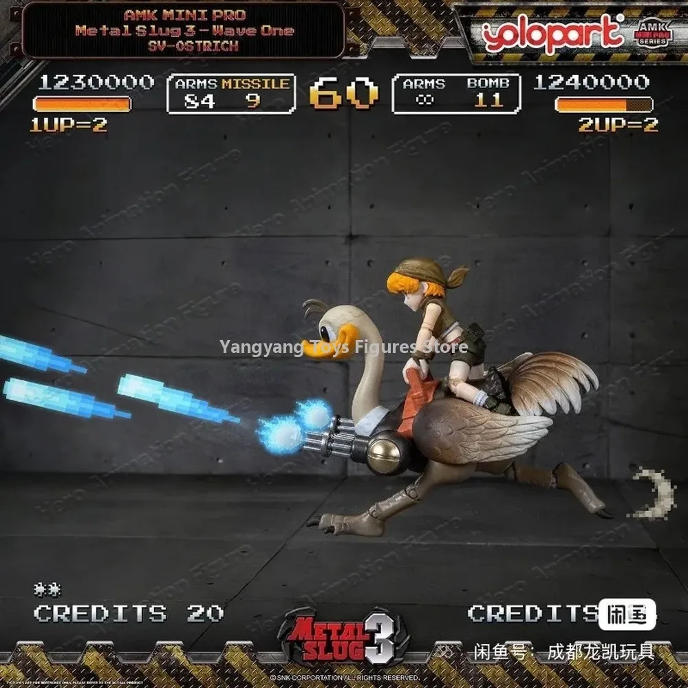 [In Stock] YOLOPARK AMK MINI PRO Q Version Metal Slug 3 Volume 1 Limited Edition Collection Figure Model Toy