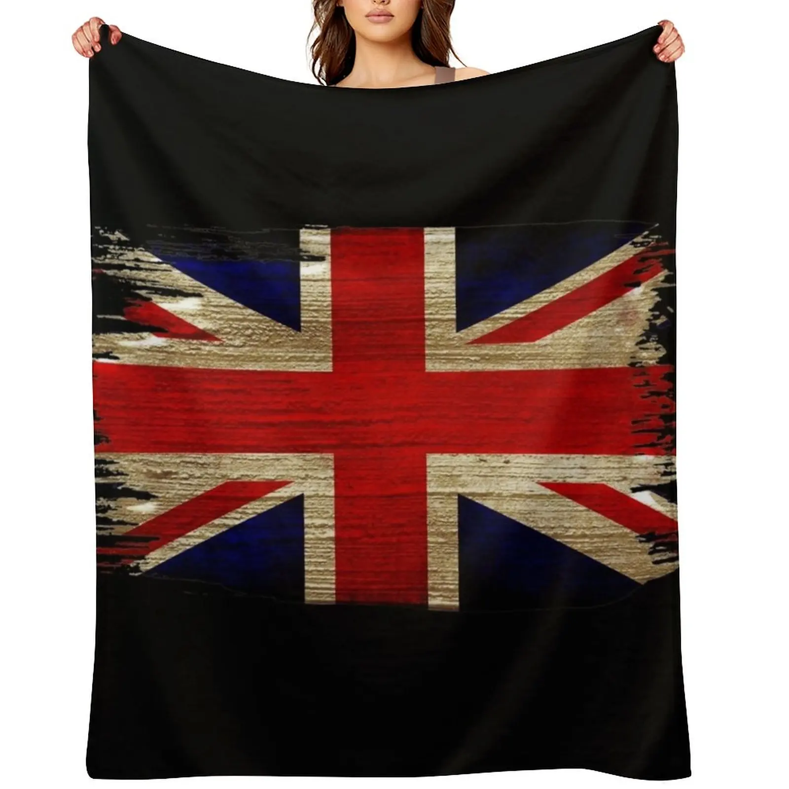 

Vintage Union Jack Throw Blanket Large Single Blankets For Baby Blankets