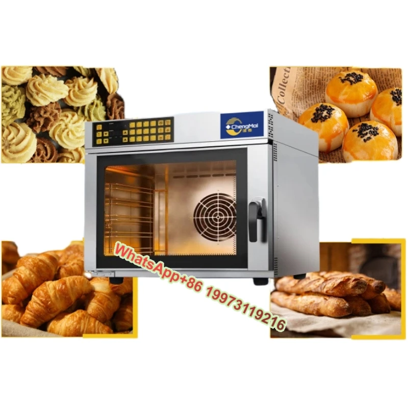 

Commercial Electric Hot Air Convection Oven Automatic Features for Cakes Breads Dough for Fruit Vegetables Including Meat Slicer