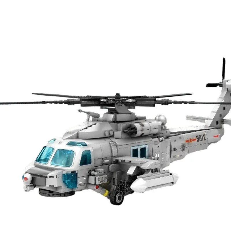 

Конструктор SEMBO BLOCK Senbao Z-20: Вооруженный вертолет ВМФ, модель из мелких деталей, развивающая игрушка. Отличный подарок для мальчиков.