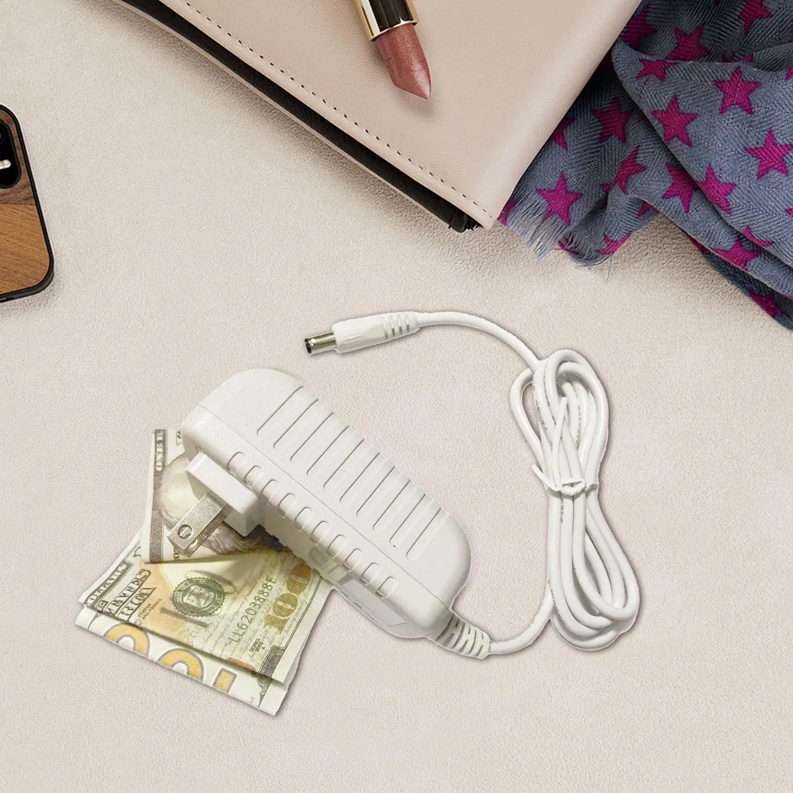 Secret Safe Secret Storage Charger Shape Jewelry Cash Valuables Car Keys Money Box Anti-Theft For Luggage Tote Bag Airplane