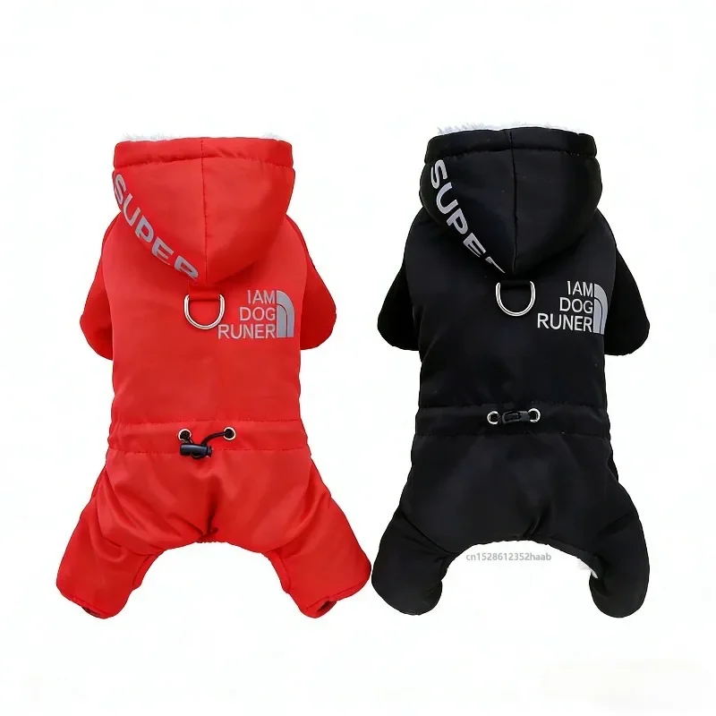 Winterwarme Fleece-Hundekleidung, reflektierender Haustiermantel für kleine und mittelgroße Hunde, Hundemäntel, wasserdichter Regenmantel für Welpen, Chihuahua-Outfit. – Detail 2