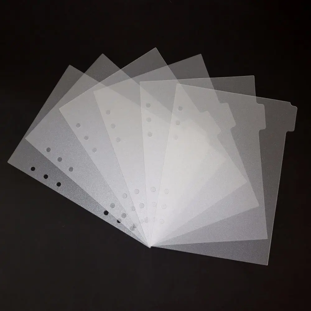 Binding Supplies Separator Page Binder Index Separator Binder Index Dividers Page Dividers Diary Book Sticker