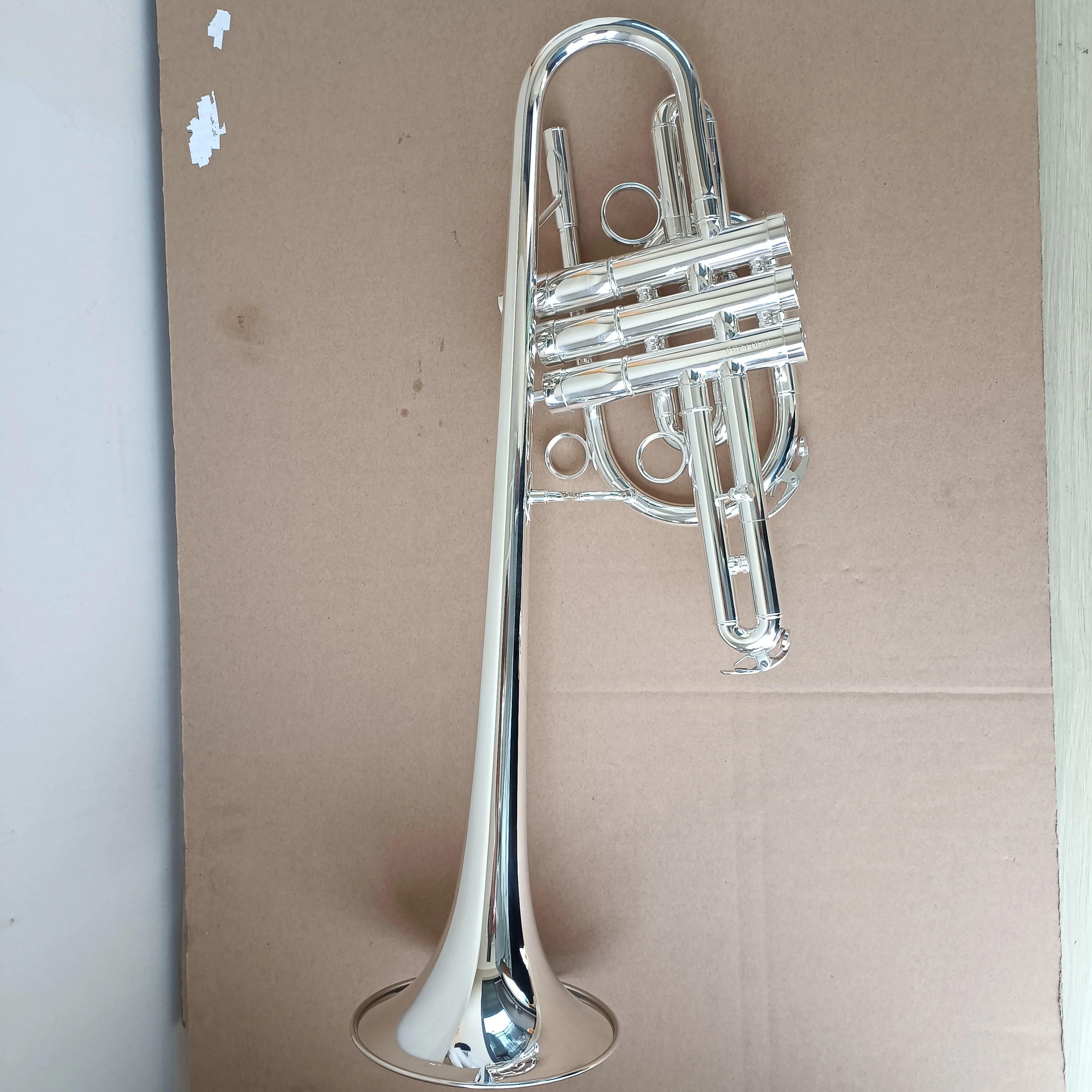 JYTR - E170 Marching Trumpet B key Silver plate Excellent quality and good sound with case mouthpieces