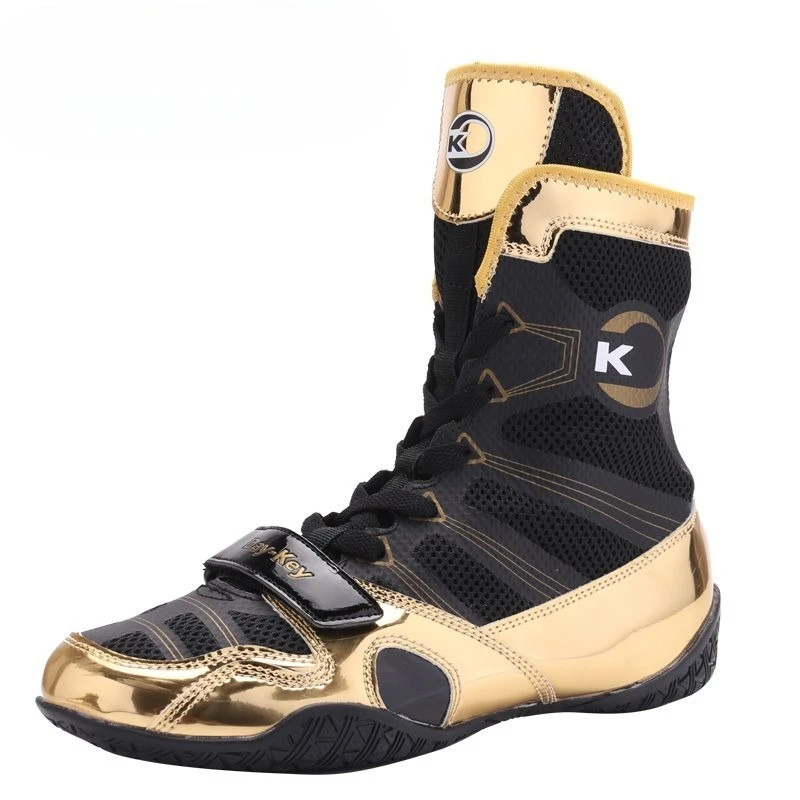 

New Arrival Men Wrestling Boots Indoor Wrestling Sneakers For Men Non-Slip Gym Training Shoes Man Hard-Wearing Men Fighting