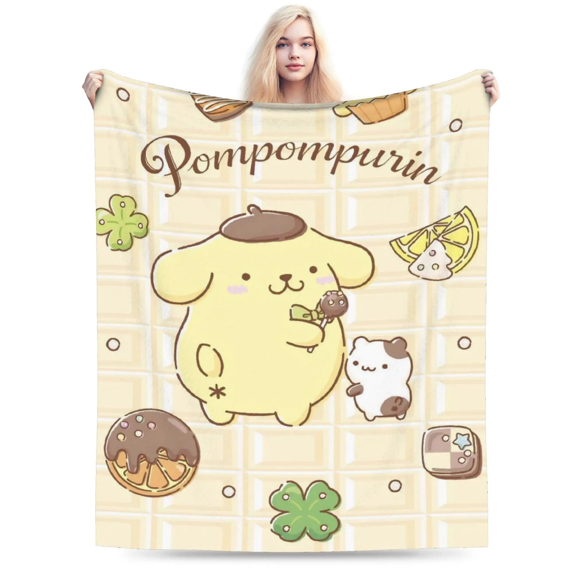 

Одеяла с помпонами, фланелевые осенне-зимние дышащие супермягкие пледы для кровати, покрывала для спальни