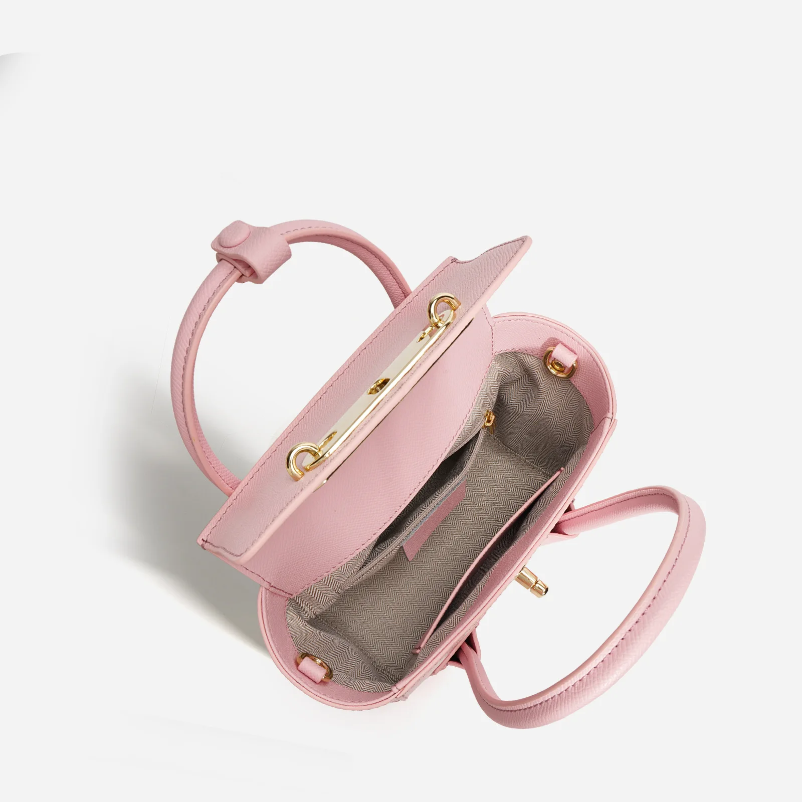Bolso pequeño de piel de vaca para mujer, bandolera de hombro, diseño de moda, novedad de 2024