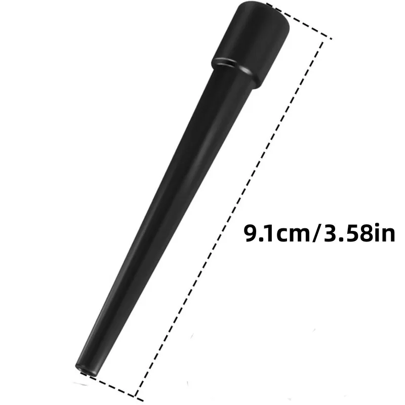 أطراف فم الشيشة السوداء للاستعمال مرة واحدة خالية من مادة BPA لشيشا تشيتشا للنادي/الحفلة/الصالة