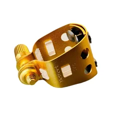 Belfort saxophone gold-plated clip adapts to Bakelite mouthpiece D10 type metal mouthpiece with pure copper Ligature