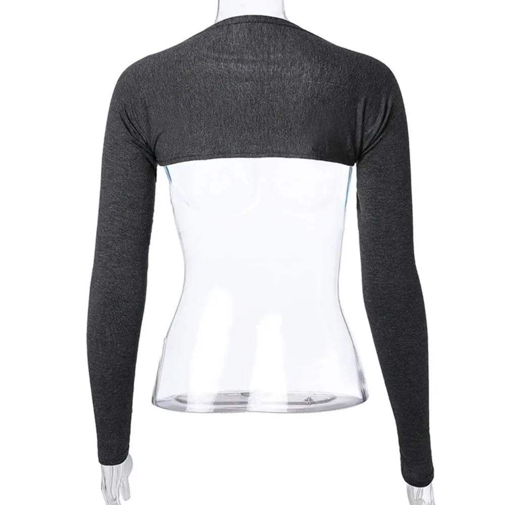 Undershirt Arm Sleeves Shawl Soft Modal Long Shoulder Sleeves Arm Cover Shrug Hijab Accessories Stretchy Crop Top