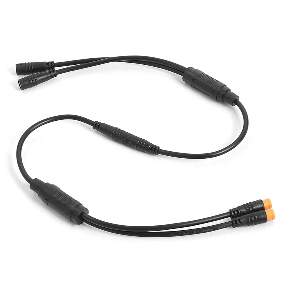 Elektrofahrrad Y-SPLITTER 1T2 Kabel wasserdicht mit 3-poligem Stecker für BAFANG BBS01B BBS02B BBSHD Sensorbremse Elektrofahrrad – Detail 7