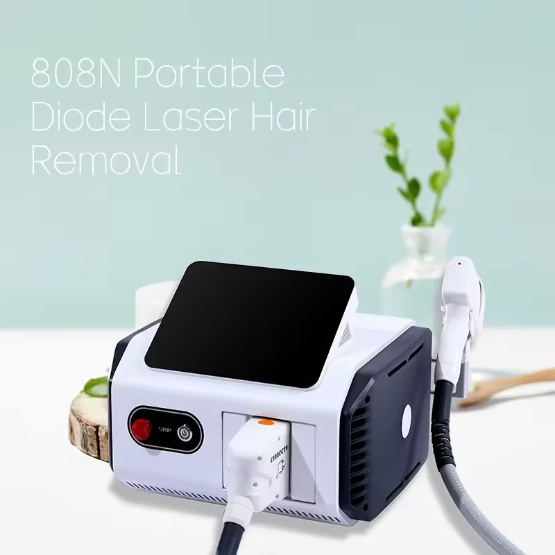 755 808 1064 Diode Laser Painless Hair Removal Machine Ice Cooling Freezing Point Painless Delilation Beauty Salon Equipment