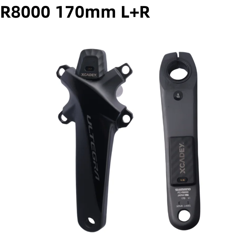 Shimano 105 R7000 ULTEGRA R8000 11S R7100 R8100 12S Right Crank With XCADEY X-POWER METER 170MM Crank GPS ANT Bluetooth