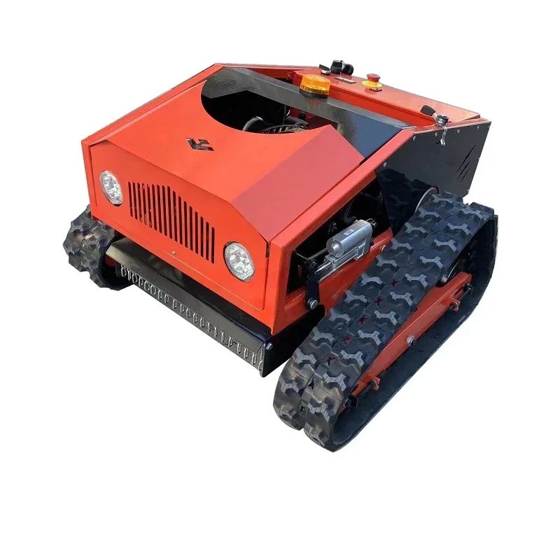 mini mower cutter robot crawler  remote control s for grass cutting