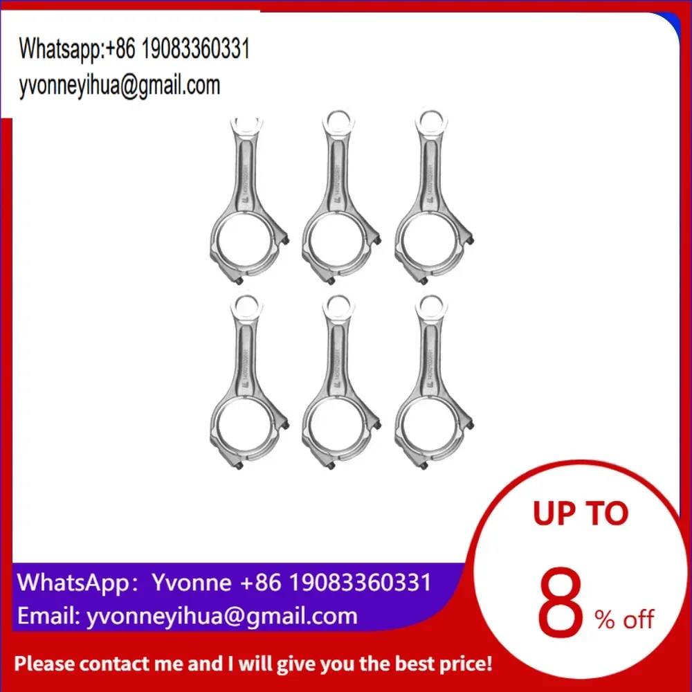 

EXF EXN Engine Part Connecting Rod Set Fit 3.0 L V6 Diesel For 05-21 RAM 1500 Jeep Grand Cherokee Chrysler 300C 3.0L 68147233AA