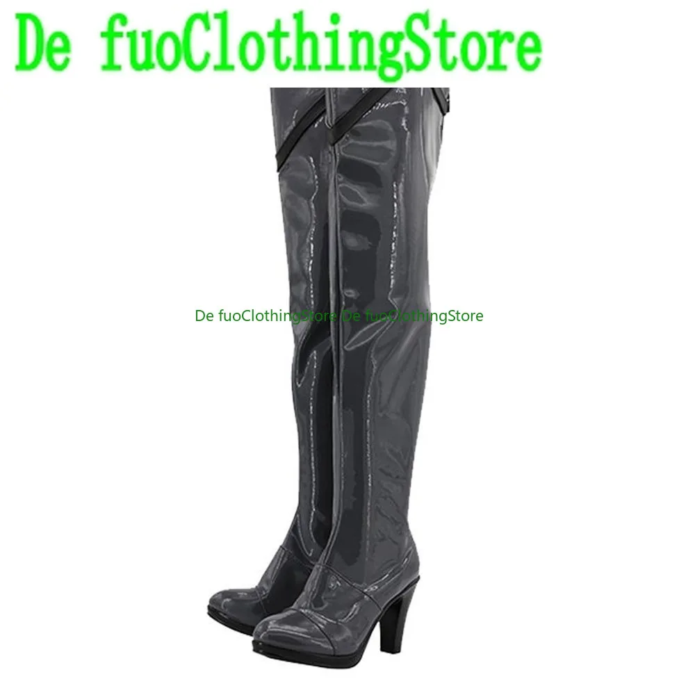 لعبة فرسان فروستنوفا أحذية كوسبلاي أحذية لعبة أنيمي الهالوين Defu متجر أحذية الملابس