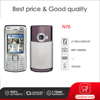 Original Unlocked N70 3G Camera Bluetooth Radio Mobile Phone Russian Arabic Hebrew Keyboard Made in Finland Free Shipping