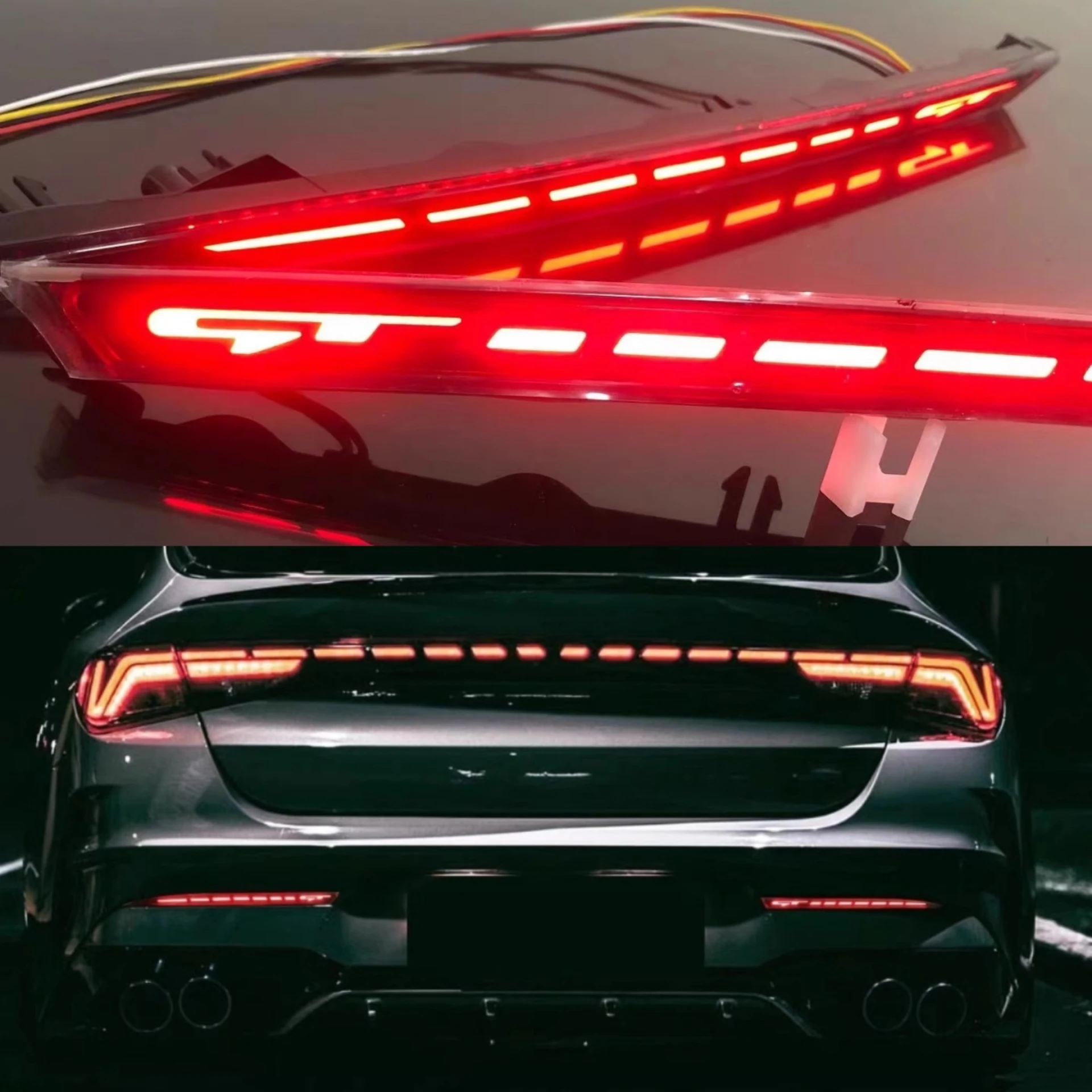 

Светодиодный задний бампер, противотуманная фара для Kia k5 optima 2021-2023, дневные ходовые огни, стоп-сигнал, автомобильные аксессуары