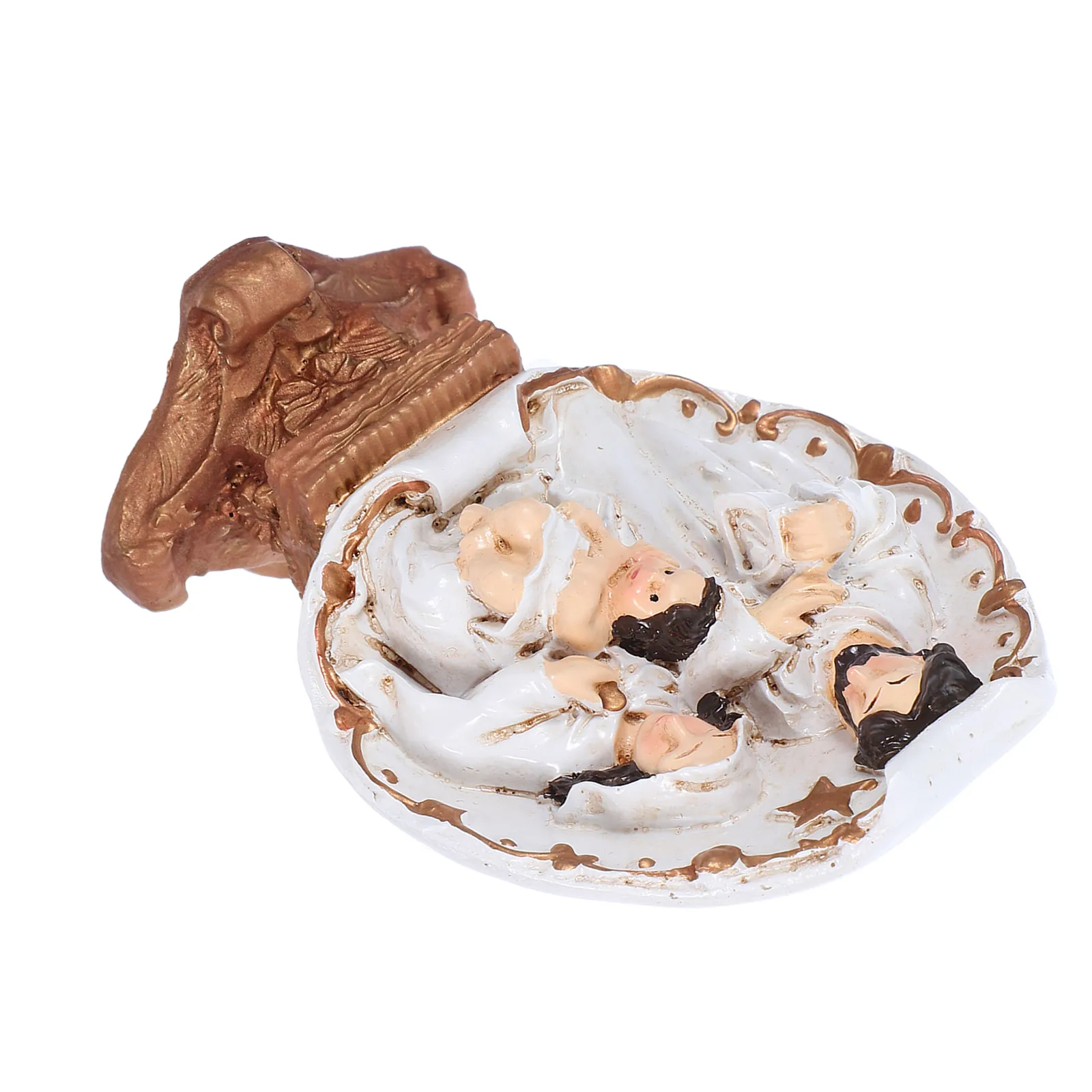 

Nativity Statue Christmas Display Household Home Decoration Ornament Resin Catholic Baby