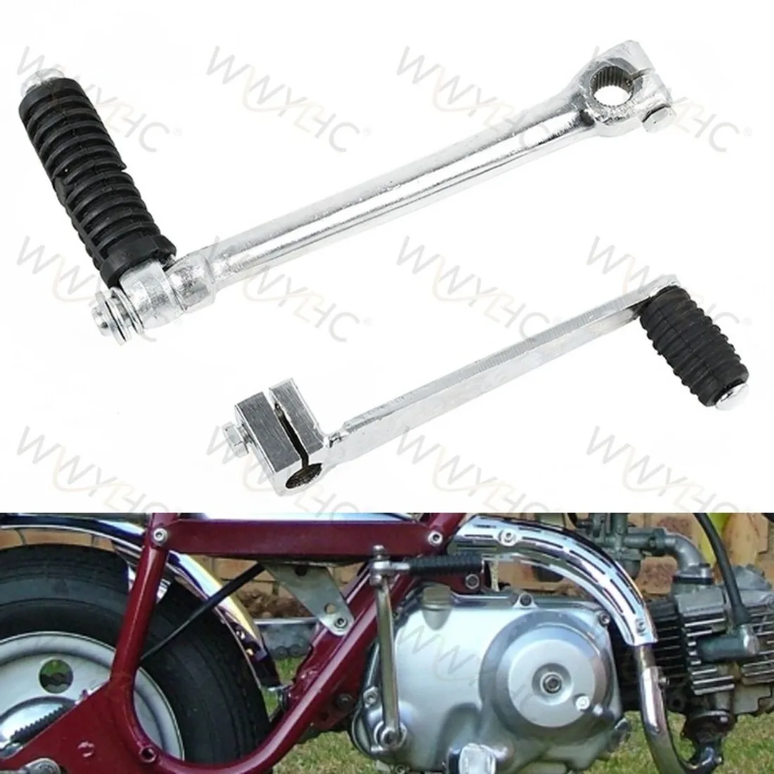 Off-road Motorcycle Accessories for 110CC-140CC Pedal Ignition Stick Start Lever