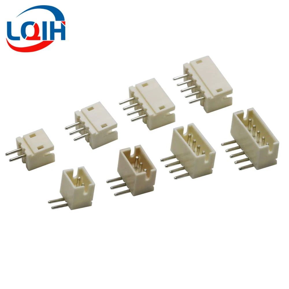 ZH1.5 Pitch  1.5mm Connector Header Male Blade 2P 3P 4P 5P 6P 7P 8P 9P 10P 11P 12P Straight Curved needle PCB