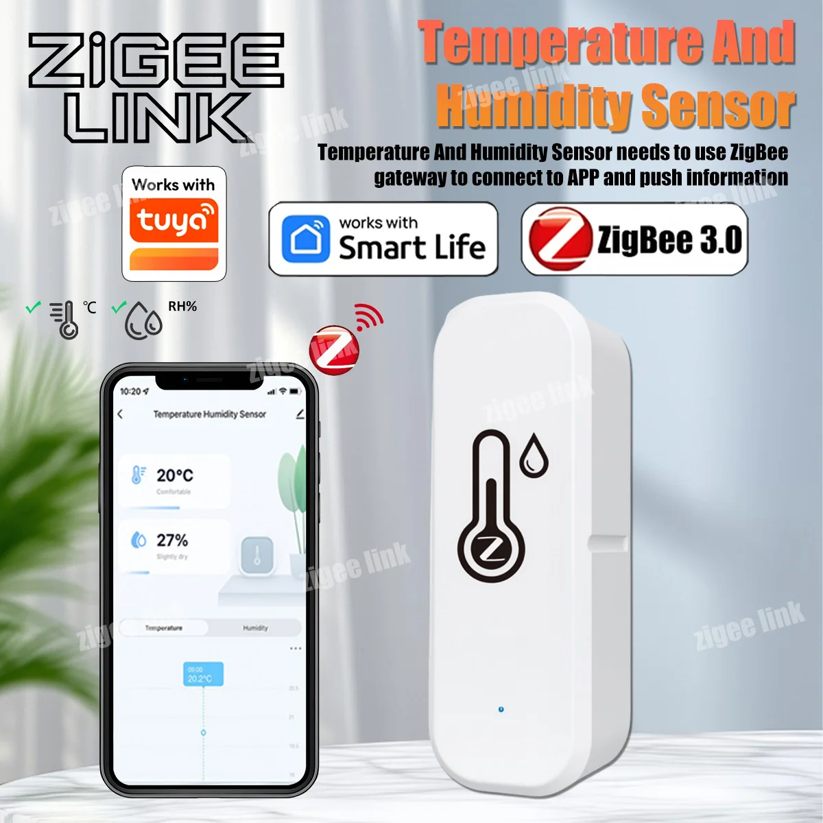 Tuya Zigbee Sensor …