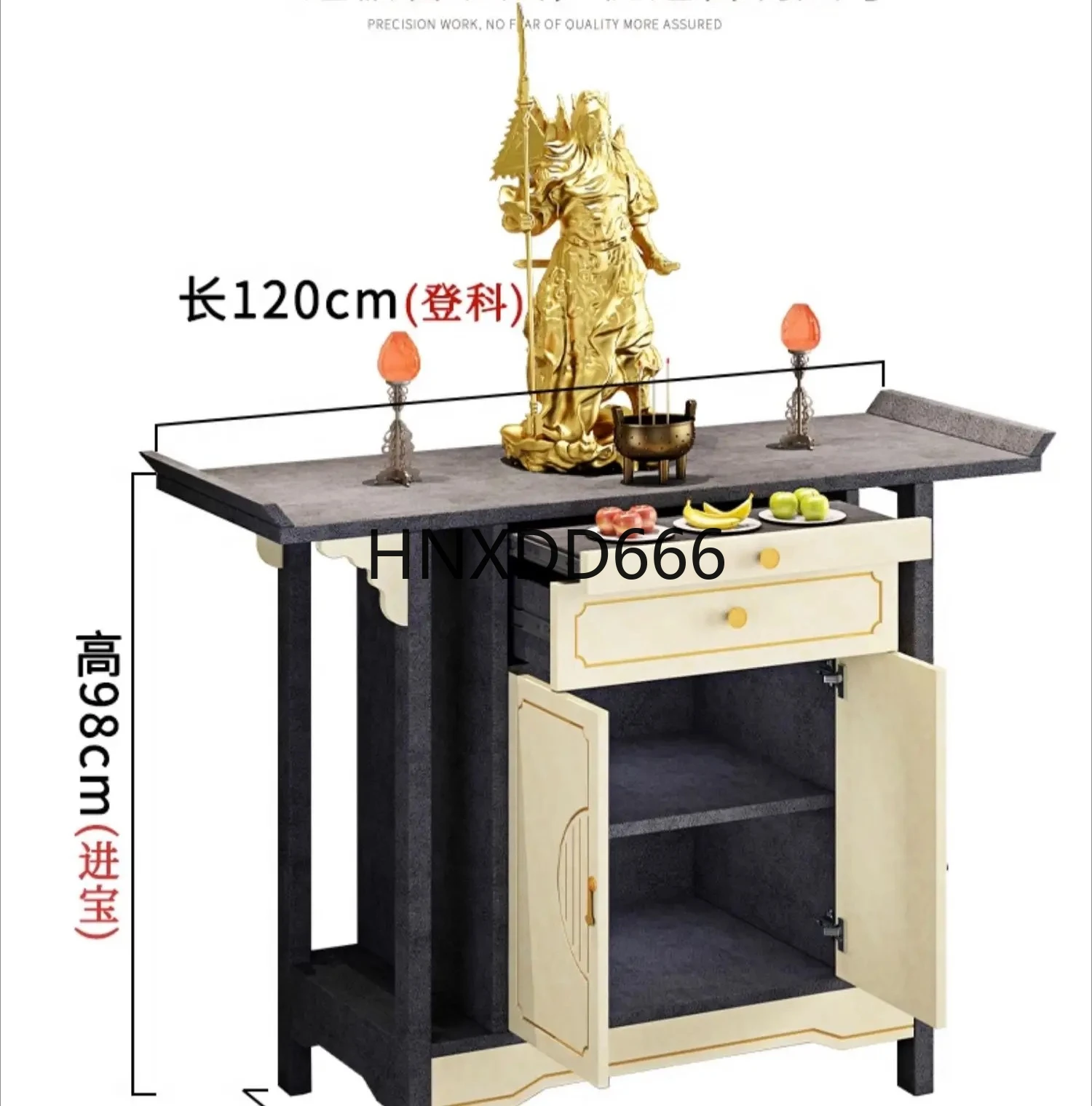 

Сервировочный стол Zhongtang Guangong, стол для благовоний, новый китайский стол из цельного дерева, новый стол Будды