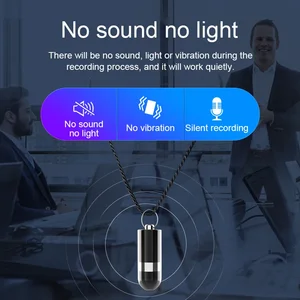 مسجل صوت صغير جهاز تسجيل رقمي صوت ديكتافون احترافي صوت مايكرو مسجل صغير جهاز محرك أقراص فلاش أفضل 6 مجموعة تجسس احترافية للمبيعات - رقم 5