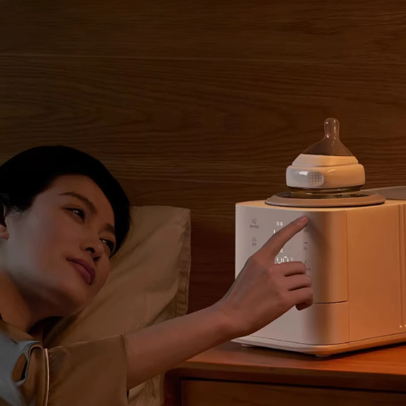 

Автоматический стерилизатор-подогреватель для бутылочек 2-в-1, шейкер для приготовления молочной смеси, подогреватель детских бутылочек с постоянной температурой для сохранения тепла молочной смеси