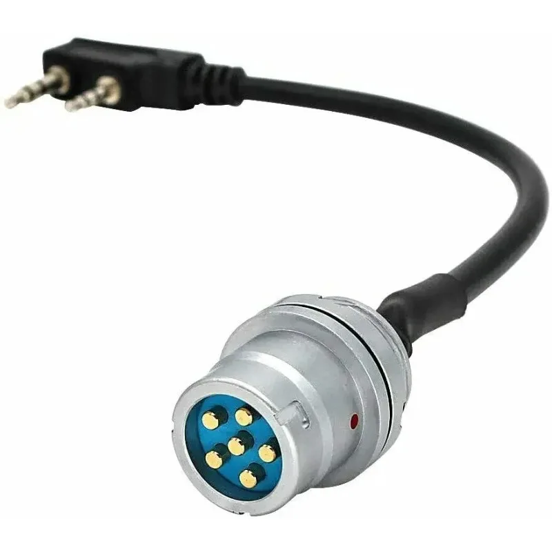 U-283 Adattatore Ken da 6 pin a 2 pin PRC 152/148 walkie-talkie con scatola virtuale
