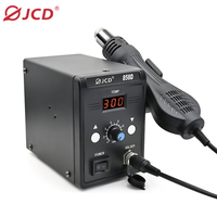 JCD Hot Air Gun 858D LED Digital Welding Station Heat Air Gun Station 220V / 110V For SMD SMT Welding Rep