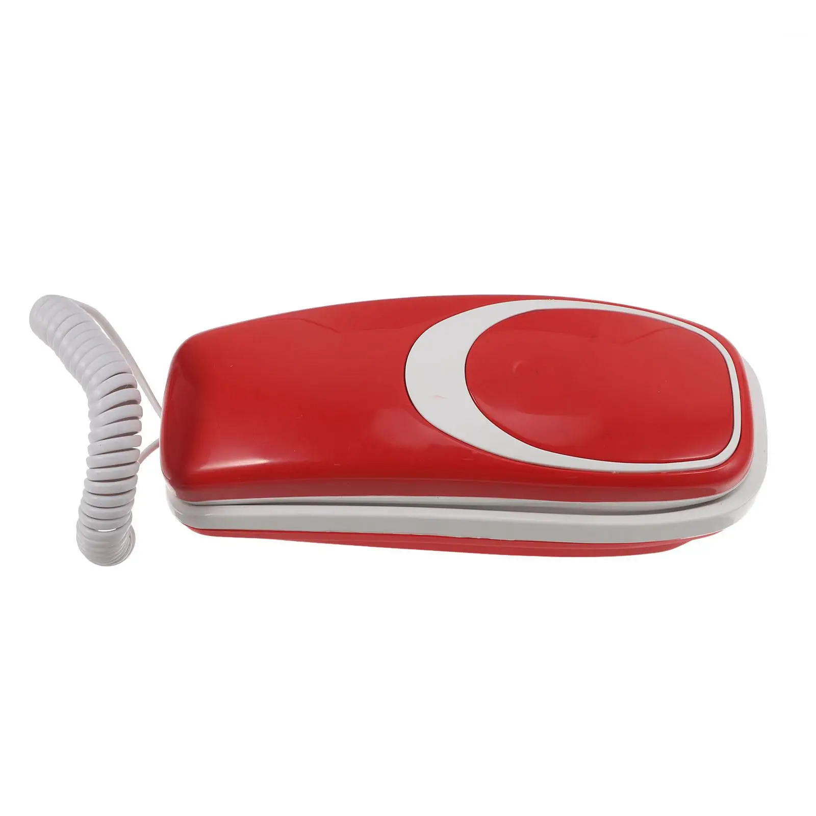 

Small Child Landline Extension Mini Phone Telephone for Kids Cell Toy Plastic Dial Toddler Pretend Play