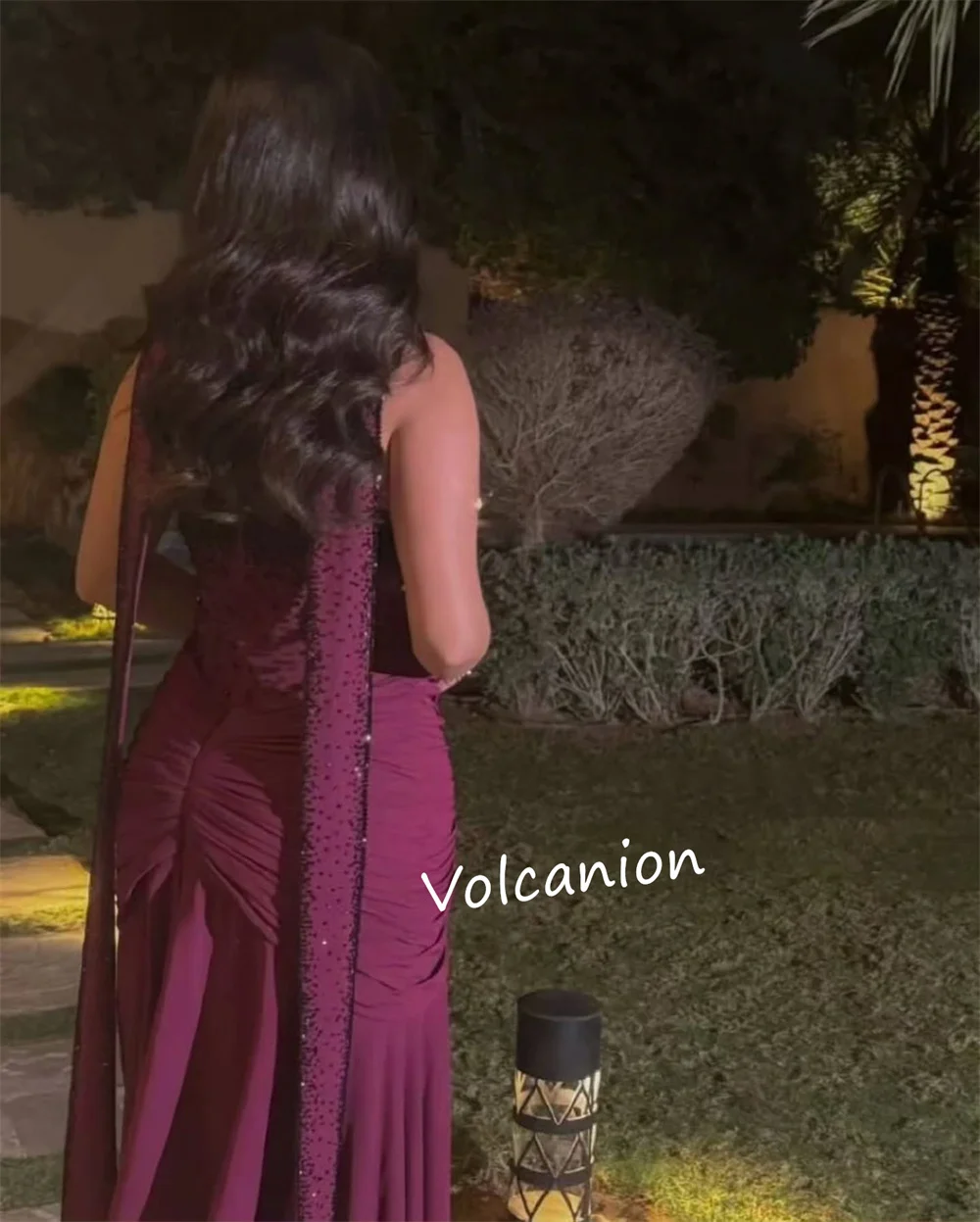 Customized Chiffon Pleat A-line Strapless Long Dresses Bespoke Occasion Prom Elegant Simple Sizes Available